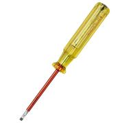 Generchin Testeur de Tension LED 2-En-1, Tournevis à Boulon Magnétique, Testeur D'Électricité, Tournevis Fendu Isolé PB 175.1-75, Outils de Réparation Manuels LED, Ensemble de Tournevis.