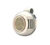 Generchin Ventilateur Portable Silencieux ABS Crème 95 x 75 x 70 mm | Matériau ABS , couleur crème et dimensions compactes 95 x 75 x 70 mm pour une utilisation nomade et .