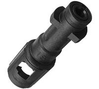 Generic Adaptateur convertisseur à baïonnette pour nettoyeur haute pression Lavor Kew Nilfisk Alto vers Karcher série K, noir, PA66+30GF, 100 x 30 x 20 mm, 150 bar