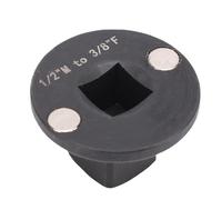 Generic Adaptateur de Douille à Faible Impact, Réduction d'entraînement 1/2" Mâle à 3/8" Femelle, Acier Haute Résistance, Rétention Magnétique pour un Maintien Sûr, Compatible avec les Outils à