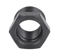 Generic Adaptateur de Mandrin de Tour à Bois 33 Mm Mâle 25 Mm Filetage Femelle Durable Multifonctionnel pour les Projets de Menuiserie qualité 45 Acier 1 unité