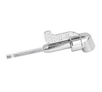 Generic Adaptateur de Perceuse à Angle Droit, Tournevis Flexible à 105 Degrés pour Espaces Restreints, Tige Hexagonale en Acier au Chrome Vanadium 1/4 Po, 1 unité
