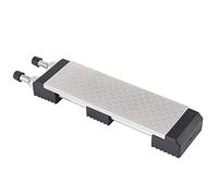 Generic Aiguiseur de Couteaux avec Base Antidérapante Réglable Grain 400/1000 pour Cuisine et Travail du Bois Argent 11,4x2,8 Pouces