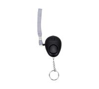 Generic Alarme de sécurité Personnelle 130 DB, Porte-clés Compact pour Autodéfense d'urgence pour Femmes, Enfants et Personnes âgées, Noir (Black)