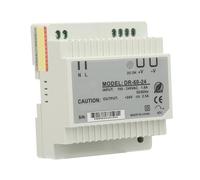 Generic Alimentation à Découpage sur Rail Din à Sortie Unique 24 V 60 W avec Coque Solide pour équipement D'éclairage, Contrôle Industriel et de sécurité