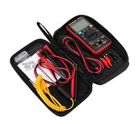 Generic AN8009 Multimètre Compact True RMS avec écran rétroéclairé pour les Tests électriques, Pratique pour le Travail en Laboratoire, Compteur Professionnel de Couleur Rouge