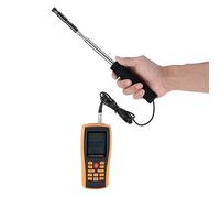 Generic Anémomètre Numérique GM8903, Jauge à Fil Chaud Portable pour les Activités de Plein Air, Voile et Surf, Rétroéclairage LCD, Stockage de 500 Données