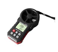 Generic Anémomètre Numérique Portable, Détecteur de Vitesse du Vent pour les Tests de Climatisation, Léger et Facile à Utiliser