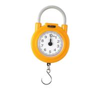 Generic Balance Suspendue, Balance à Bagages, Capacité 10 Kg, Balance de Poche, Accessoires de et de Maison Portables, Balance de Pêche Pratique, Jaune