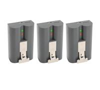 Generic Batterie de Remplacement pour Caméra de Sonnette au Lithium-ION 8000 MAh Rechargeable pour Les Modèles de Sonnette Vidéo 2 3 3plus 4 Conçue pour Une Utilisation Durable (Paquet de 3)