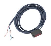 Generic BERM - Interrupteur Photoélectrique Infrarouge, Capteur carré Longue Portée pour Portes de Voiture et Garages, avec Câble DC 12-24V pour Lignes D'assemblage (E3Z-D62)
