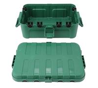 Generic Boîte de Connexion de Cordon, Boîtier électrique étanche de Grande capacité pour Connexions électriques Extérieures, classé IP54, 34,5x24x12cm (GREEN)