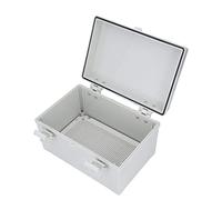 Generic Boîte de Projet électrique étanche IP67 avec Couvercle à Charnière pour Utilisation en Extérieur, Boîtier ABS Résistant aux Chocs, 300 X 200 X 170 Mm, Idéal pour les Applications