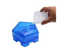 Generic Boîte Piège à Cafards Réutilisable, Non Toxique, pour la Maison et la Cuisine, Contrôle Physique Sûr pour et Attrape-cafards avec Couvercle Visible (Blue)