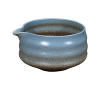 Generic Bol à Matcha En Céramique, Tasse à Artisanale, Bol Mélangeur pour Artisanal, Bleu