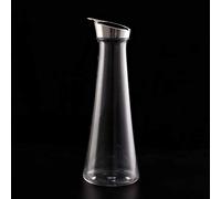 Generic Bouteille de Jus en Acrylique Transparente, Pichet à Eau éLégant et Incassable pour les Fêtes et la Maison, 1,4 L Transparent