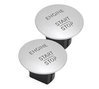 Generic Bouton de Démarrage Moteur sans rgenté pour C250 C300 C350 2008-2013 pour un Allumage Facile et une Mise à Niveau Intérieure élégante 2 Pièces