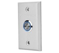 Generic Bouton de Déverrouillage du Système de Contrôle D'accès de Porte, Bouton Poussoir en Aluminium Durable pour une Ouverture Facile de la Porte, adapté aux Applications de Contrôle D'accès