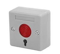 Generic Bouton Panique Alarme Sonore ABS Durable pour Utilisation d'urgence dans Les Banques, Maisons de Retraite 1,25 A pour Maisons de Retraite, Banques