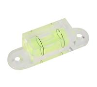 Generic Bulle d'outil de Mesure avec Trous de Montage - Bulle ABS et Acrylique Transparente pour Balance, Balance électronique, Plate-forme de Caméra, Calibrage Horizontal