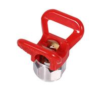 Generic Buse de Pulvérisation sans Air, Protection de Siège, Outil de Protection Durable pour Pistolet Pulvérisateur sans Air Rouge 1 Pièce