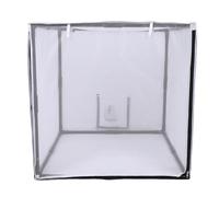Generic Cabine de Pulvérisation de Peinture à l'aérographe, Outil de Cabine de Peinture en Aérosol Portable 30x30x30 Pouces avec Sac de Rangement pour Rideau Filtrant, Outil de Station de Tente de