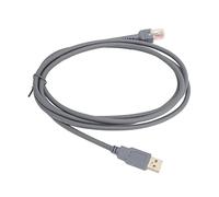 Generic Câble de Numérisation en Matériau ABS de qualité Supérieure, Pratique, pour Symbole LS2208 LS2208AP LS1203 LS4208 DS6707 DS6708, 2 Mètres