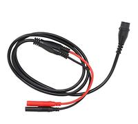 Generic Câble de Prise Mâle BNC vers Fiche Banane, Fil de Test de Précision Durable pour Oscilloscope, 100cm