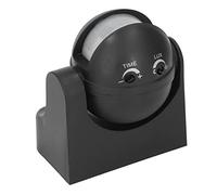 Generic Capteur de Mouvement Infrarouge, Interrupteur étanche, Détection Intelligente pour Usage Résidentiel, économie D'énergie ABS (BLACK)