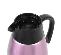 Generic Carafe à café en Acier Inoxydable, élégante, Isolée, Bouteille D'eau Chaude Sous Vide, pour le Bureau et la Maison, 2L