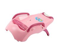 Generic Chaise de Lavage de Cheveux pour Enfants, Lit de Shampoing Pliable Ergonomique pour Salon de Maison, Siège Réglable à Plusieurs Niveaux pour Enfants en Bas âge, Rinçage de Cheveux Colorés