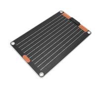 Generic Chargeur de Panneau Solaire Efficace 15W en Silicium Monocristallin pour Camping en Plein Air, Randonnée et Voyage, Kit de Panneaux Solaires Portables