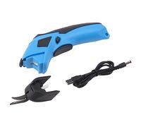 Generic Ciseaux électriques à Tissu sans Fil, Rechargeables, Haute efficacité pour Vêtements et Tapis, Conception Légère en ABS