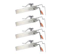 Generic Clip de Tiroir Réglable de 21 à 50 Mm en Acier Inoxydable Durable pour une Installation Facile des Meubles, 1 X Clip de Tiroir (Ensemble de 4 pièces)