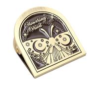 Generic Clip pour Journal de Voyage Vintage, Motifs Gravés Durables pour Organisation de Carnet de Notes, Alliage de Zinc, 1 unité (Tapez B)