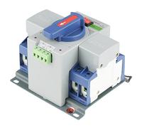 Generic Commutateur de Transfert Automatique Compact 220V 63A 2P, Disjoncteur pour Immeubles de Bureaux, Interface d'alimentation Incendie EPS