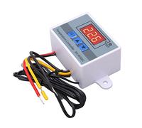 Generic Contrôleur de Température Numérique, Thermostat électronique avancé, Interrupteur de Refroidissement de Chauffage Précis pour Climatisation, Matériau ABS, Sonde étanche, 1 unité (24V)
