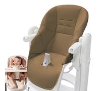 Generic Coussin Chaise Haute Bebe, Housse Chaise Haute Bebe Confort en Cuir PU, Housse Siège Souple avec Rembourrage pour Peg Perego, Tatamia