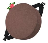 Generic Coussin rond en mousse à mémoire de forme pour tabouret 5 cm 8 cm | Galette de siège avec housse amovible lavable pour salle à manger, cuisine, tabouret de bar