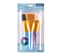Generic Crafter's Choice Lot de 4 pinceaux Taille S à M