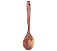Generic Cuillère à Fente en Bois, Passoire Durable, Cuillère à écumoire pour la Cuisine, écologique 28x8cm