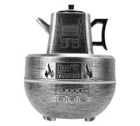Generic Diffuseur D'aromathérapie, Humidificateur, Diffuseur D'huile élégant en Forme de Théière pour la Décoration de la Maison et du Bureau, capacité de 140ml (Argent Ancien)