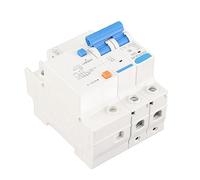Generic Disjoncteur à Courant Résiduel DZ47LE-63 2P N C63 RCCB 63A 30mA 230V, Taille Compacte pour Usage Domestique et Technique