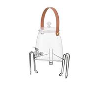 Generic Distributeur de Boissons Pichet à Jus Seau à Boissons Contenant de Stockage avec Bouchon Silicone et Robinet Facile à Nettoyer pour Maison Fête, 15L