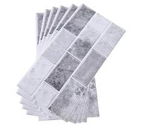 Generic Dosseret de Carrelage à DéColler et à Coller, Imperméable, Auto-adhésif, pour Cuisine, Salle de Bain, Chambre à Coucher, 6 Pièces 15x30cm