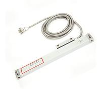 Generic Échelle Linéaire de Lecture de Haute Précision 5 μm pour Fraiseuses, Alliage D'aluminium Durable, Plages de Mesure 0-150 Mm 0-250 Mm 0-350 (Course 250mm)
