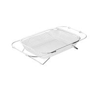 Generic Égouttoir à Vaisselle Rétractable Support de Rangement Panier à Fruits Porte-ustensiles Passoire D'Évier Multifonctionnelle Adapté pour de Tr, 33 Cm X 24.5 Cm X 8