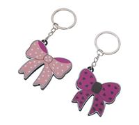 Generic Ensemble de 2 Ouvre-bouteilles Porte-clés avec un Design élégant pour Ouvrir les Canettes sans Effort, Idéal pour les Activités de Plein Air, Violet et Rose