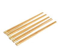 Generic Ensemble de Baguettes en Bois de Style Chinois, 5 Paires de Vaisselle Artisanale, Cadeau pour la Famille et les Amis - Design Environnemental en Bois de Rose (Cinq paires de coffrets cadeaux