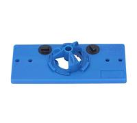 Generic Ensemble de Localisateur de Charnière avec Perceuse à Scie Cloche de 35 Mm et Guide de Positionnement pour L'installation de Meubles et de Charnières de Porte ABS Léger (BLUE)
